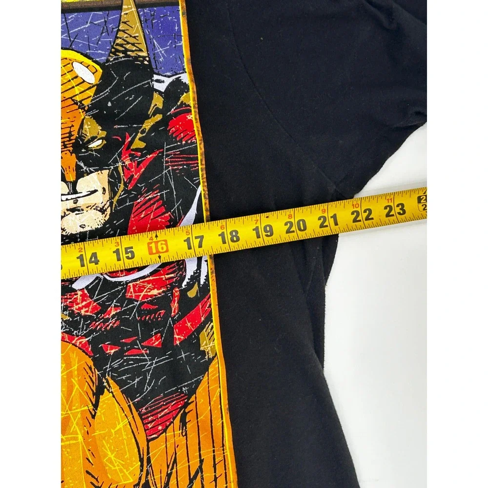 Marvel Wolverine Graphic T-Shirt Mens Large Black Logan X-Men Comics Tee